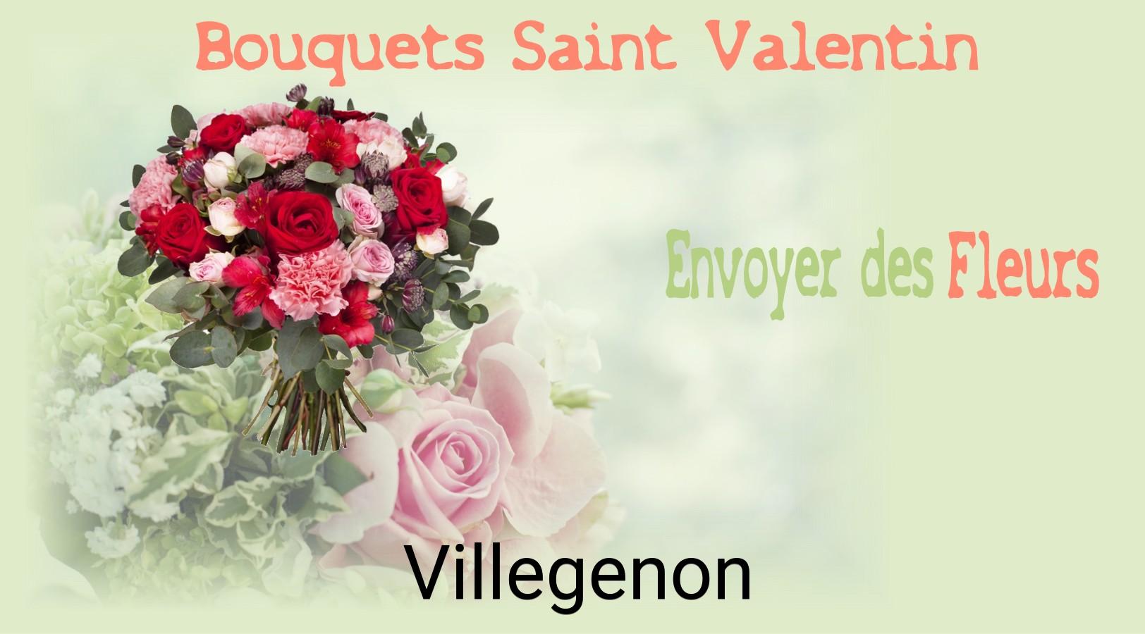 Roses de Saint-Valentin livrées à Villegenon
